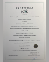 Certyfikat Jakości Usług ICVC